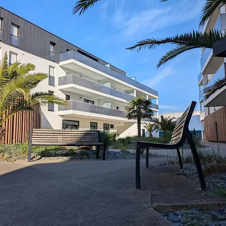 Terrasse, Hippodrome Pornichet, 6 Personnes Apartmán
