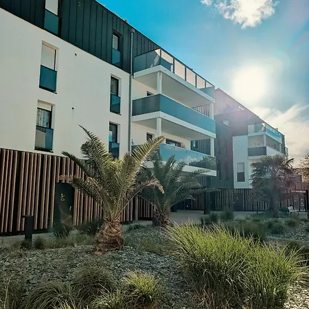 Terrasse, Hippodrome Pornichet, 6 Personnes Apartmán
